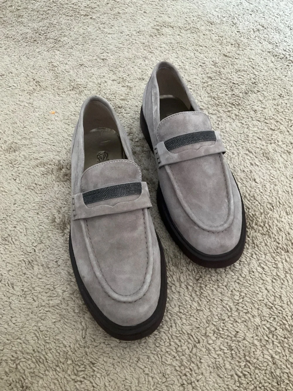 Monili Trim Loafer (Women) Brunello Cucinelli